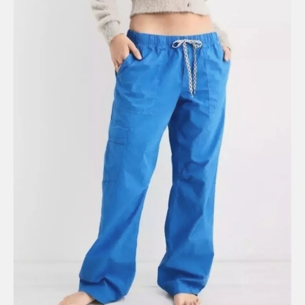 Aerie Blue Cargo Pants